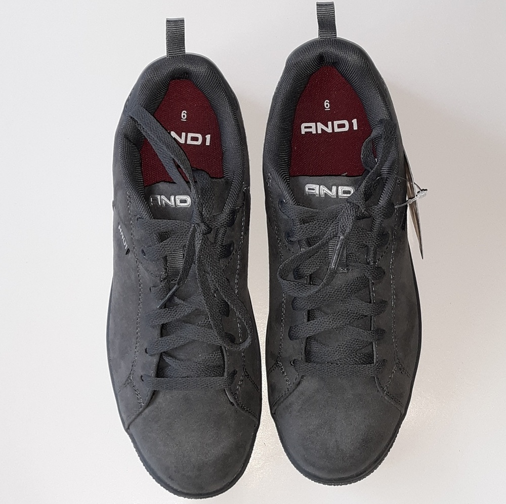 New Suede Look Skate Style Sneakers